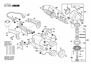 BOSCH Sechskantmutter M10, SW14 | Ersatzteile für GWS 22-230 | 1603300019