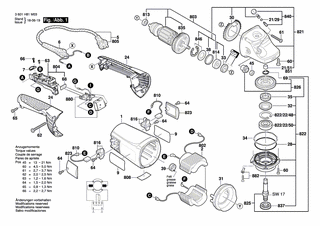 BOSCH Ausgleichscheibe 0,25 MM DICK | Ersatzteile für GWS 22-230 JH | 1600190038