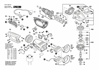 BOSCH Dichtblech | Ersatzteile fr 1994-6D | 1601006011