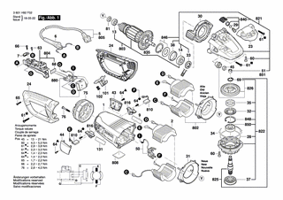 BOSCH Magnet | Ersatzteile für GWS 24-230 LVI | 1600190048