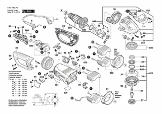 BOSCH Luftverteiler | Ersatzteile für GWS 24-230 LVI | 1600591041