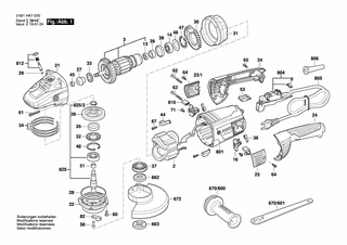 BOSCH Bürstenhalter | Ersatzteile für GWS 22 U | 1604336047