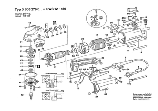 BOSCH PWS 12-180 - 0603276003
