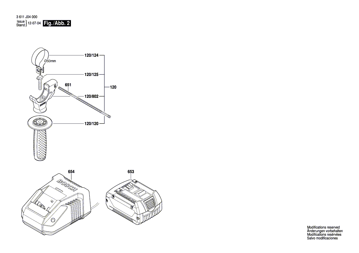 BOSCH GBH 18 V-EC - 3611J04000