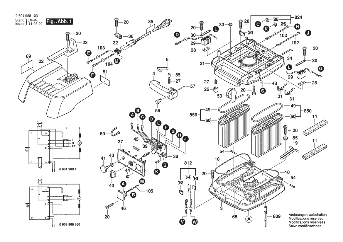 BOSCH GAS 50 M - 0601988103
