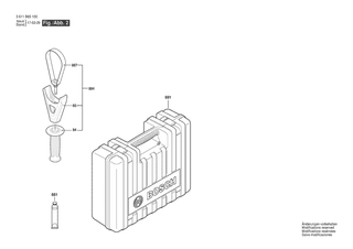 BOSCH GBH 8 D - 3611B65100