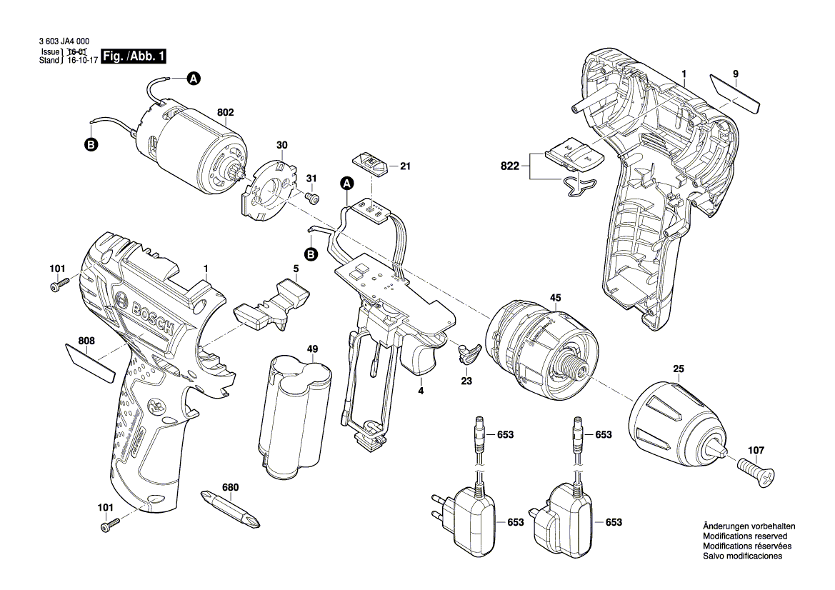 BOSCH PSR 10,8 LI-2 - 3603JA4000