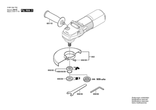 BOSCH GWS 9-125 CE - 0601344703