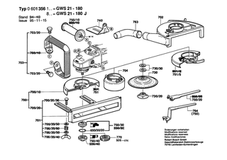 BOSCH GWS 21-180 I - 0601356803