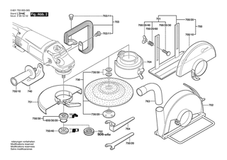 BOSCH GWS 23-180 - 0601753003