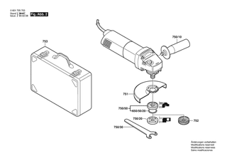 BOSCH GWS 14-125 CE - 0601705703