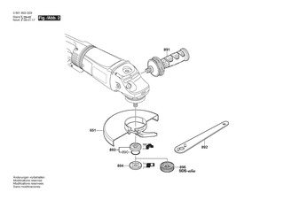 BOSCH GWS 26-180 JBV - 0601855G03