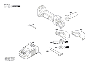 BOSCH O-Ring 44,0x1,0 MM | Ersatzteile fr CAG180 | 1619P02820