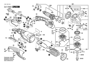 BOSCH GWS 11-125 CIH - 3601H30100