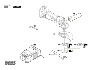 BOSCH Gewindefurchschraube DIN 7500, M4x10, SR10.2 | Ersatzteile f�r GWS 18 V-LI | 1603435068