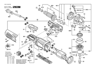 BOSCH GWS 9-115P - 3601G90200