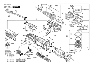 BOSCH GWS 11-125P - 3601G92200