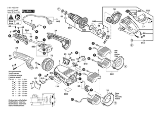 BOSCH GWS 22-230 LVI - 3601H91C00