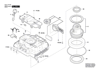 BOSCH Kabel | Ersatzteile für GAS 12-25 | 1619PB3273