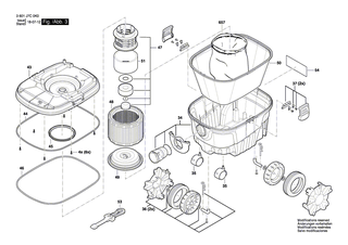 BOSCH Blechschraube | Ersatzteile fr GAS 12-25 | 1619PB3285