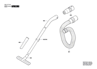 BOSCH Fugend�se | Ersatzteile f�r GAS 12-25 PL | 1619PA7328