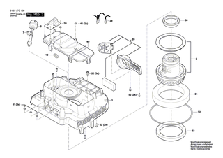 BOSCH Kissen | Ersatzteile für GAS 12-25 PL | 1619PB3265