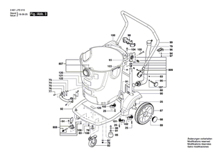 BOSCH Befestigungsteil | Ersatzteile fr GAS20-17AH | 2609200461