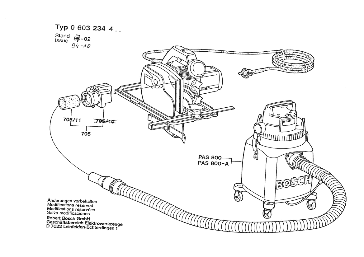 BOSCH PKS 65 - 0603234403
