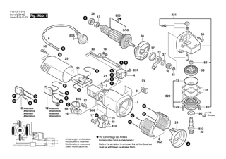 BOSCH GWS 850 CE - 06013787V1