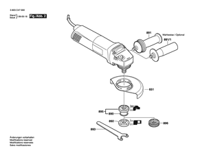 BOSCH PWS 10-125 CE B - 3603C47000