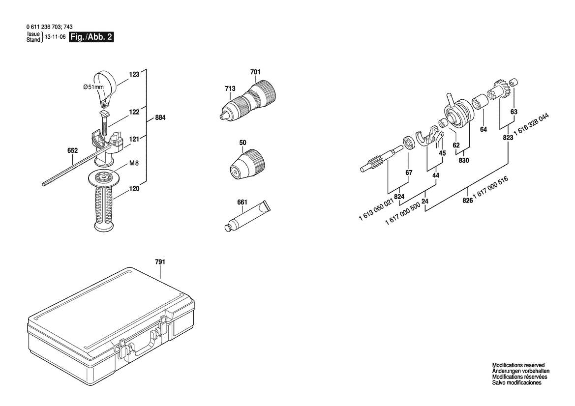 BOSCH GBH 4 DFE - 0611236703