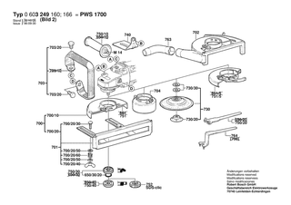 BOSCH PWS 1700 - 0603249160