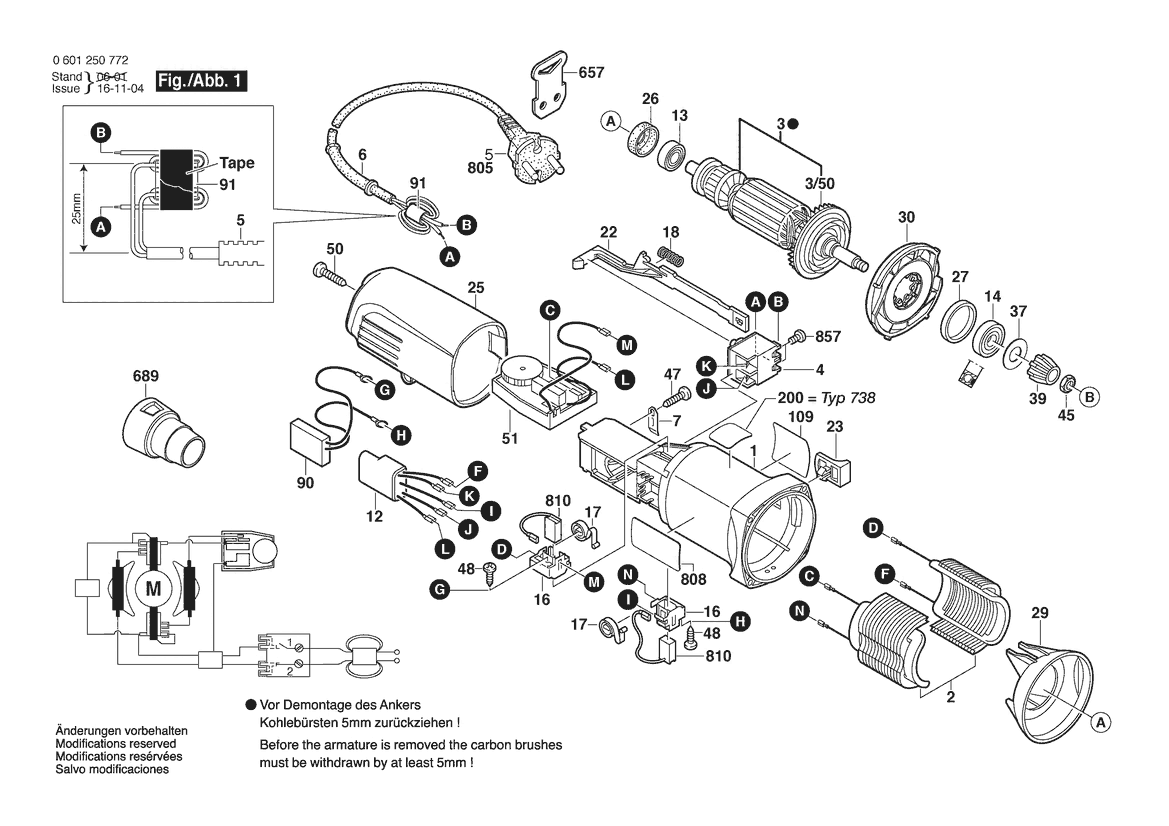 BOSCH GEX 150 TURBO - 0601250772