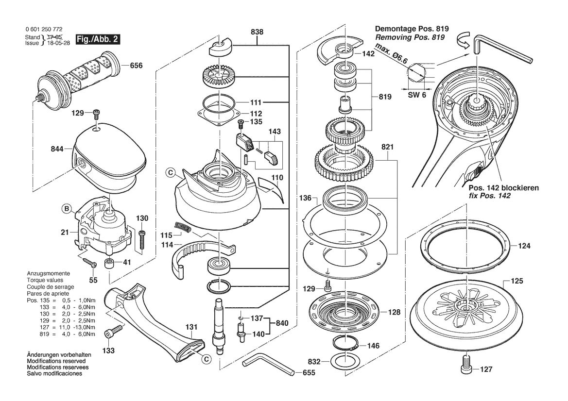 BOSCH GEX 150 TURBO - 0601250772