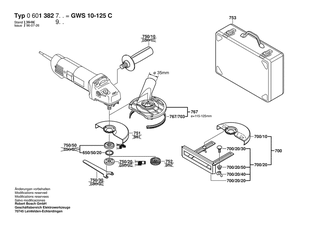 BOSCH GWS 10-125 C - 0601382703