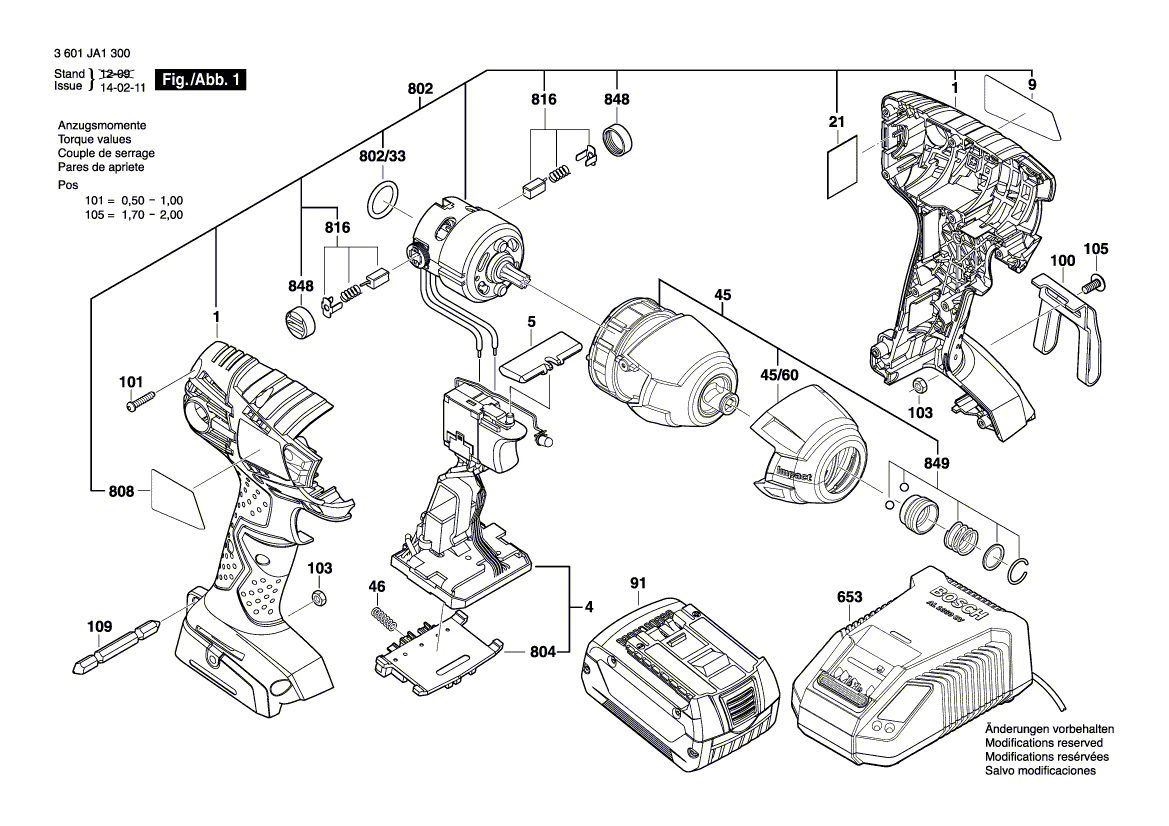 BOSCH GDR 18 V-LI - 3601JA1300