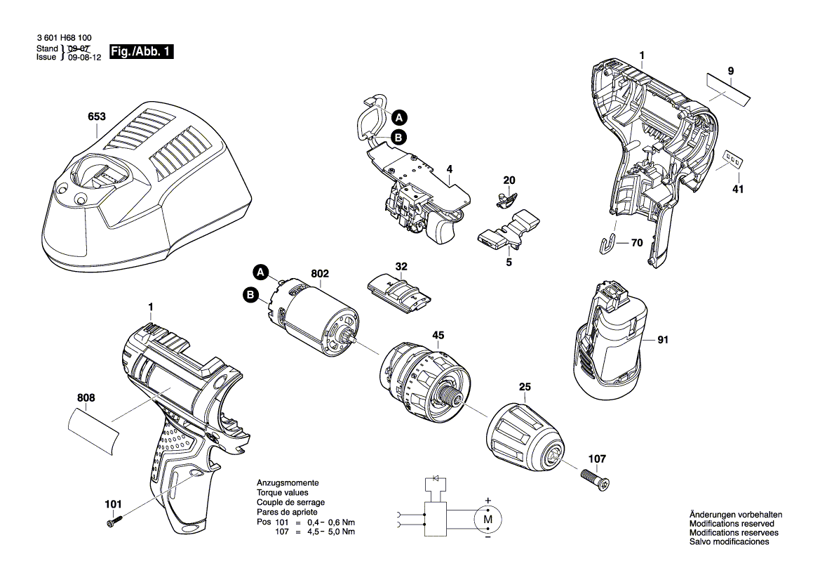 BOSCH GSR 10,8 V-LI-2 - 3601H68100