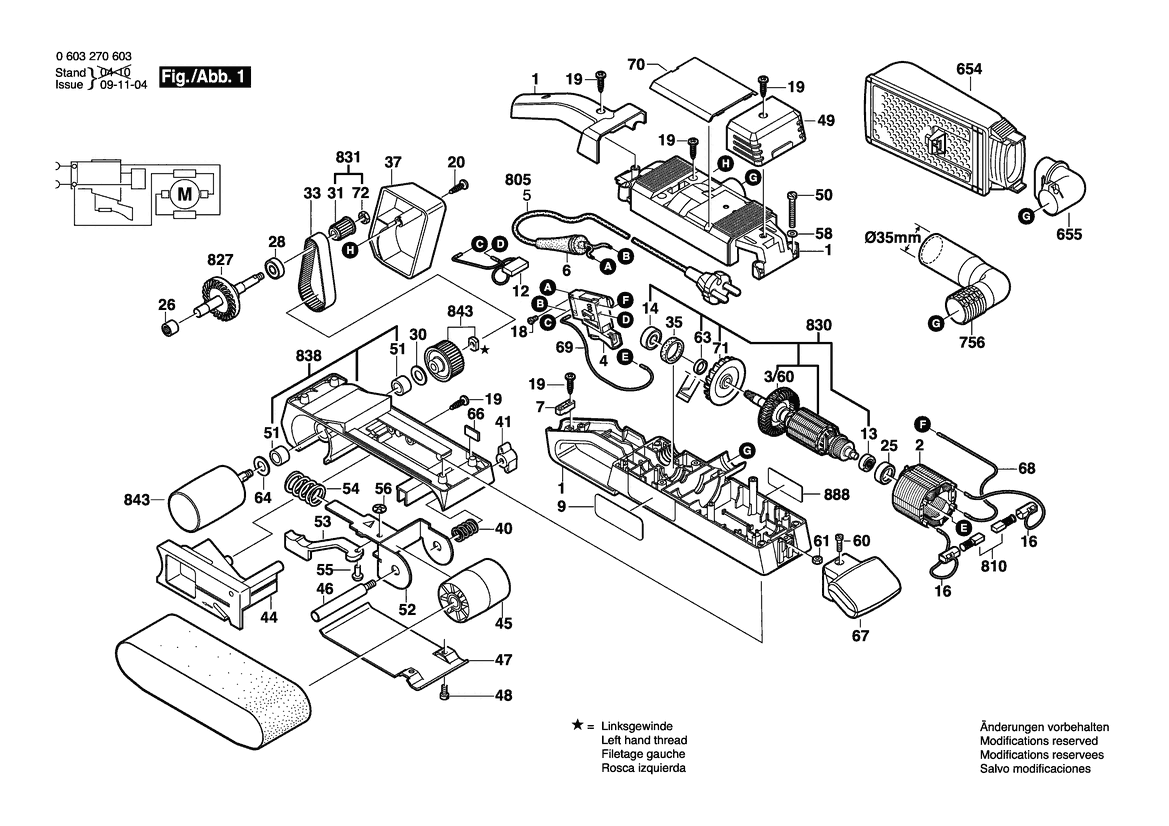 BOSCH PBS 75 AE - 0603270603