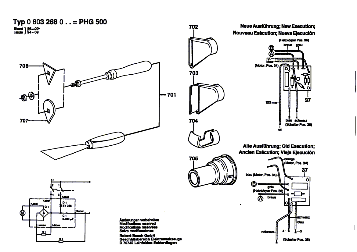 BOSCH PHG 500 - 0603268003