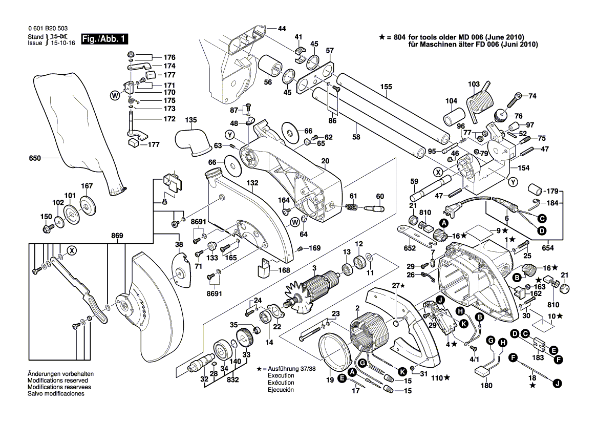 BOSCH GCM 10 S - 0601B20503