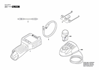 BOSCH Kamera | Ersatzteile für PS90 | 2610016827