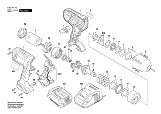 BOSCH Feder | Ersatzteile für HTH 181 | 2610943886