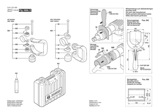 BOSCH GSH 5 CE - 3611C21000