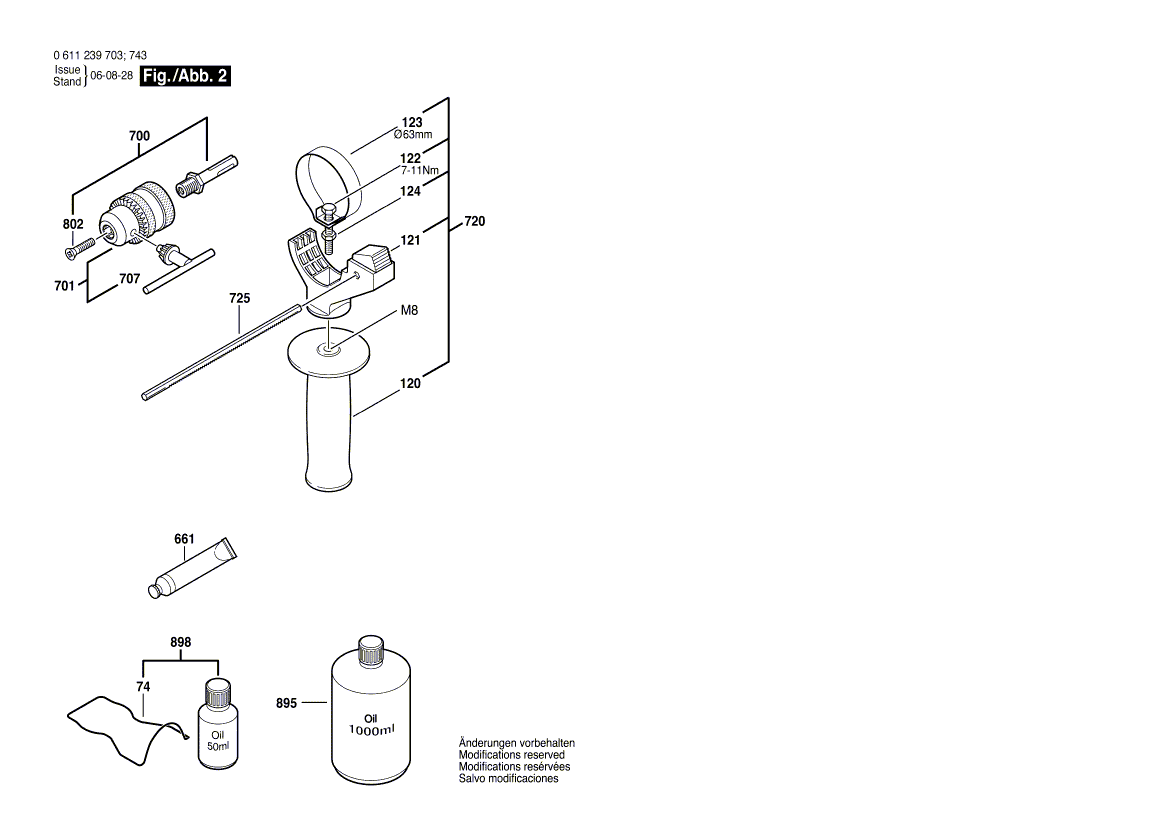BOSCH GBH 3-28 E - 0611239703