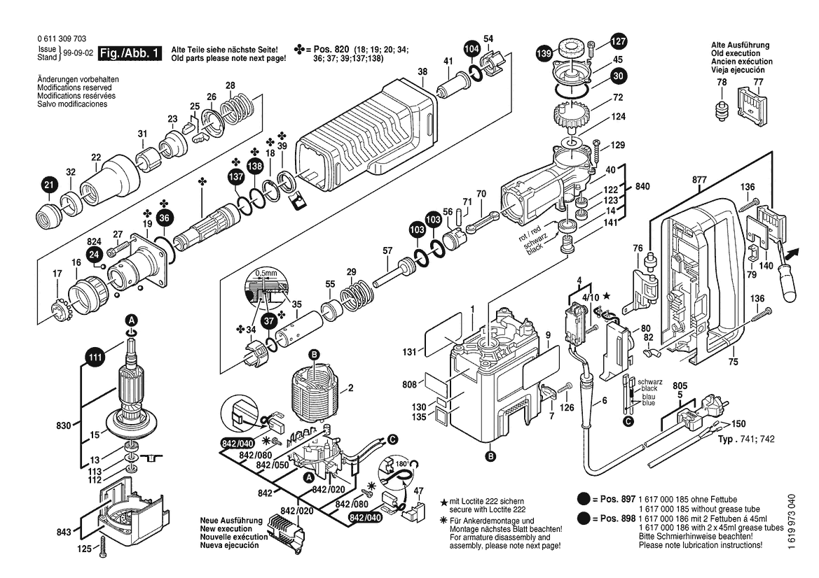 BOSCH GSH 5 CE - 0611309703
