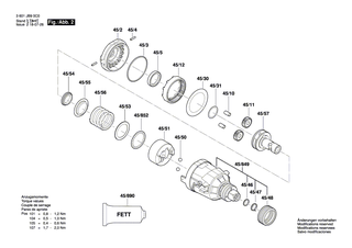BOSCH Druckfeder | Ersatzteile f�r GDX 14,4 V-EC | 1609280477