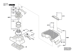 BOSCH Bolzen | Ersatzteile f�r GAS 35 L SFC | 2609200456