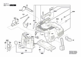BOSCH Halterung | Ersatzteile für VAC090A | 2609200435