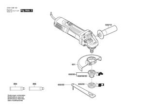 BOSCH GWS 7-125 - 3601C88102