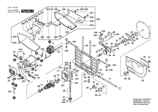 BOSCH GTS 10 - 3601L30220